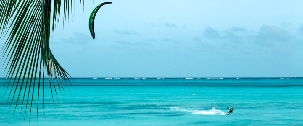 Wind op Bonaire - Kitesurfen