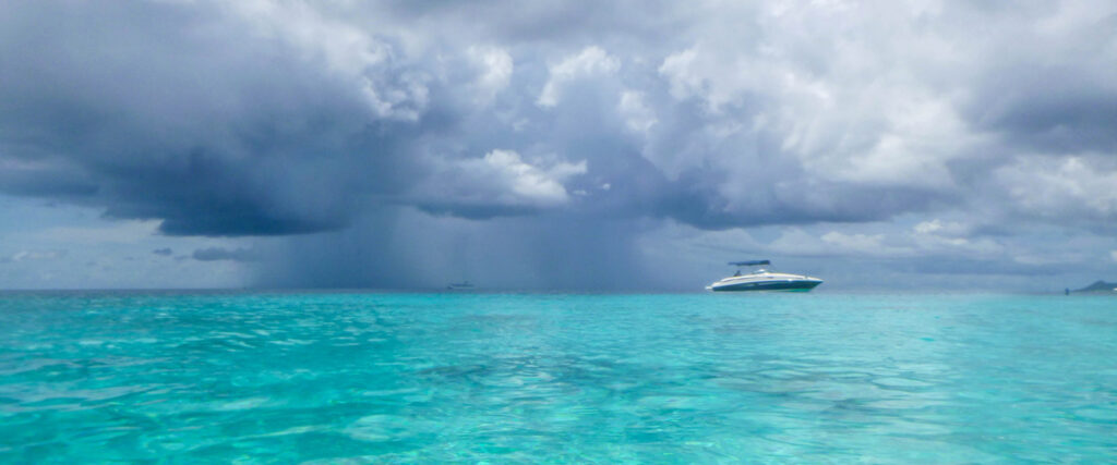 Weer Bonaire - Regenbui