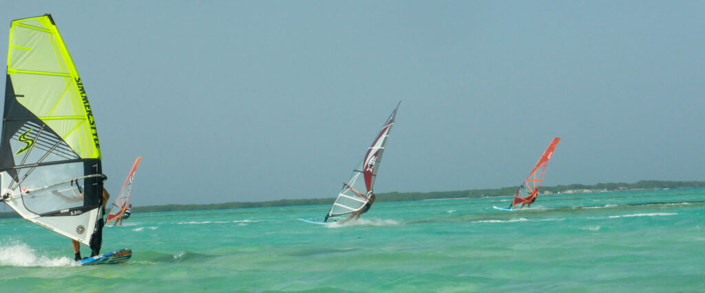 Surfen op Bonaire